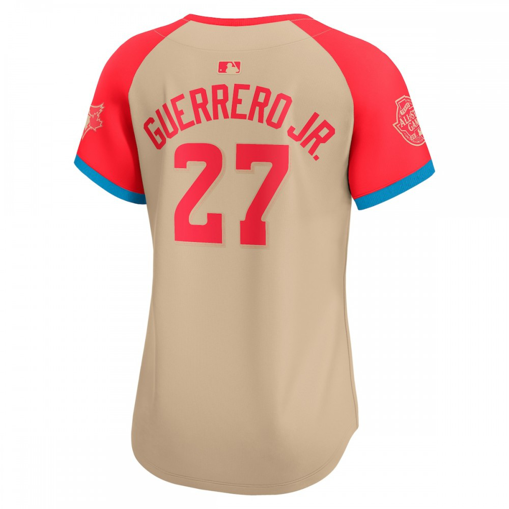 Vladimir Guerrero Jr. American League Women's 2024 MLB All-Star Game Limited Player Jersey - Cream-Pro Kit Vault | Brand New 26/27 Sports Jerseys